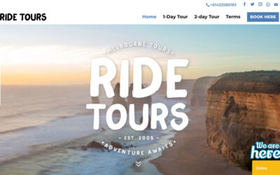 Ridetours fick ny sajt